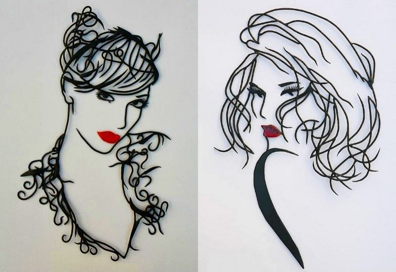 Esculturas femininas