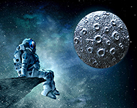 Aniversário da chegada do homem na Lua há 50 anos
