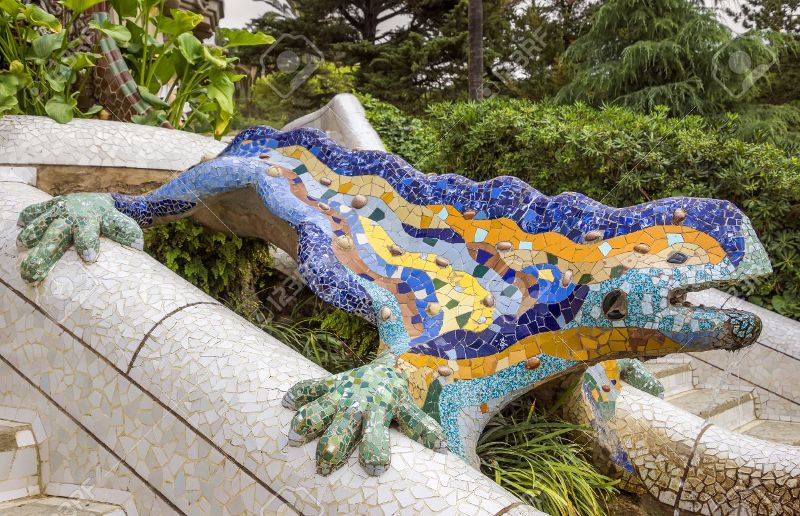 Escultura de Antoni Gaudí