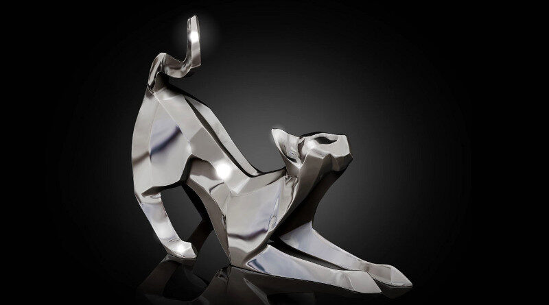 Escultura de origami