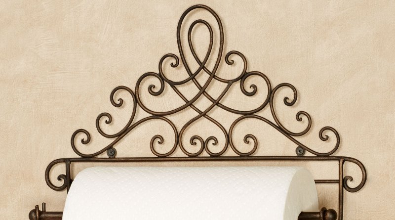 Objeto de decoração de metal