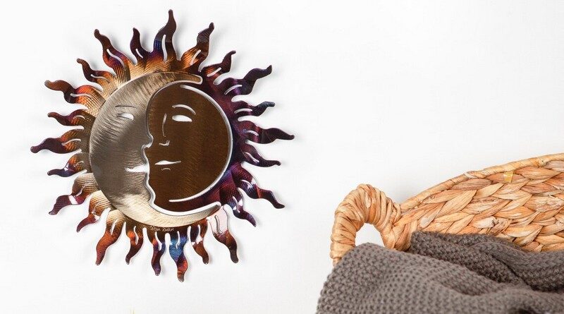 Sol e Lua para decoração de parede